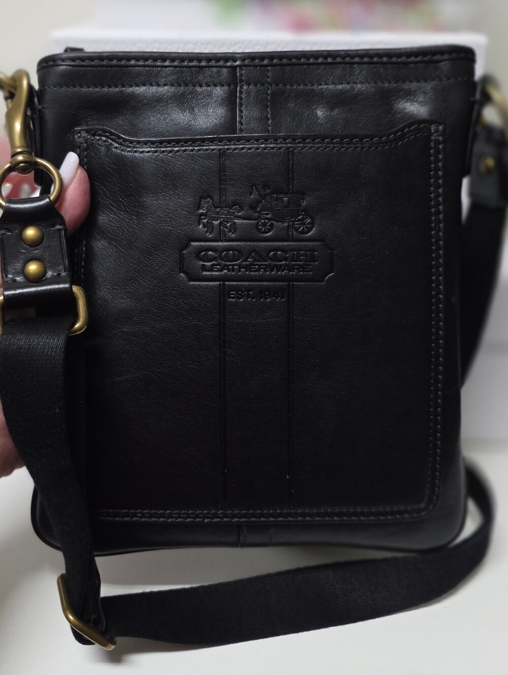 COACH Heritage Crossbody Flight Bag #41004